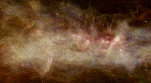 Midplane of Milky Way near Perseus